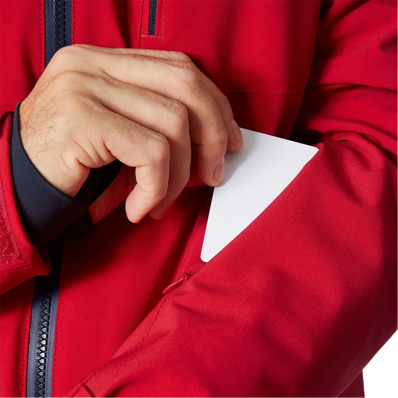 Men's Alpha 4.0 Jacket, Helly Hansen Alpha 4.0 Jacket 162-Red pass pocket