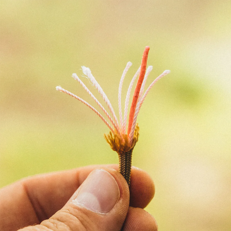 Fire strand 550 Paracord 50 ft, Fire strand 550 Paracord 50 ft Coyote core and firestrand