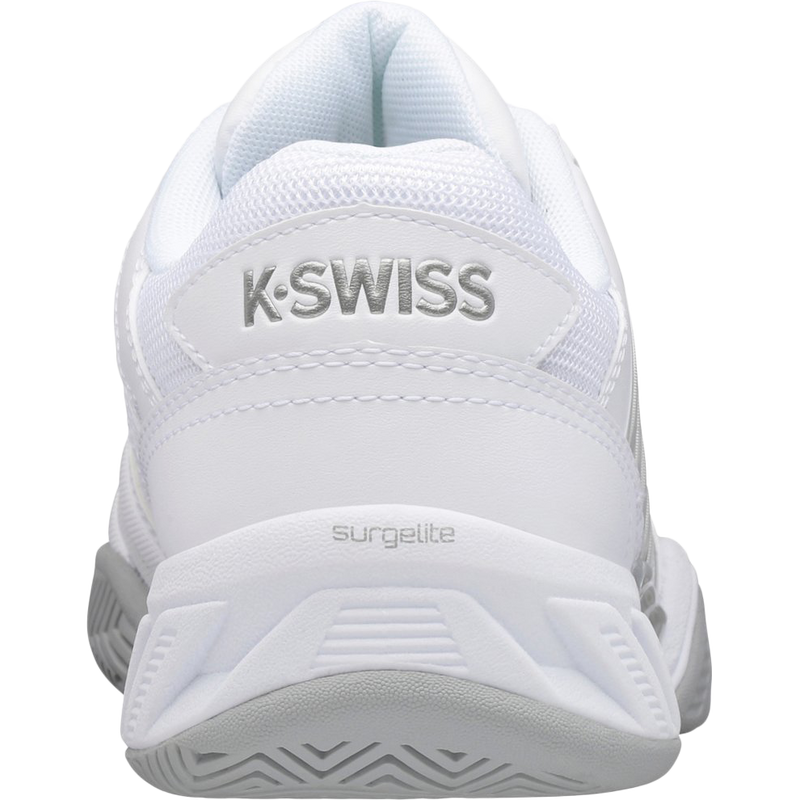 Women's Bigshot Light 4, K-Swiss Women's Bigshot Light 4 White/High Rise/Silver