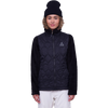 686 Women's Smarty 3-in-1 Spellbound Jacket BLTX-Black Texture mid layer front
