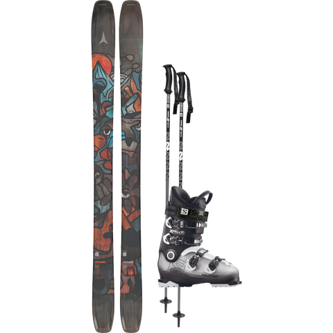 Atomic Bent 100 Demo Ski Package – Sports Basement