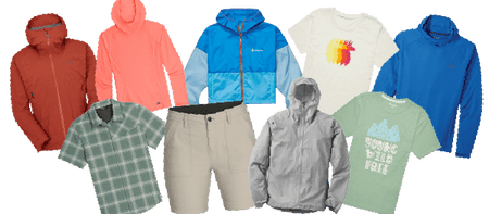up to 33% off hiking apparel