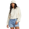 Billabong Women's Loosen Up Crew in White Cap