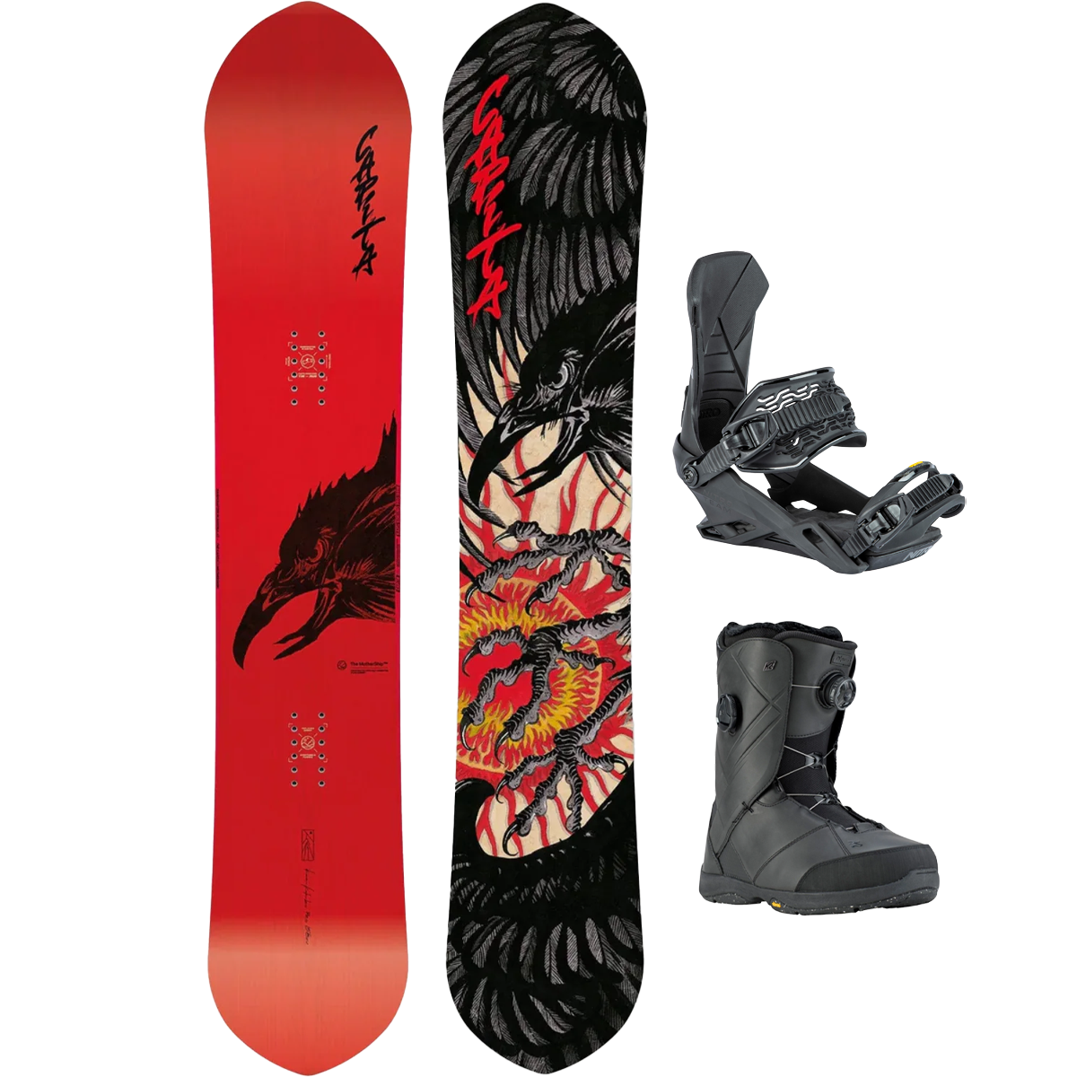 Capita Kazu Kokubo Pro Wide Demo Snowboard Package – Sports Basement