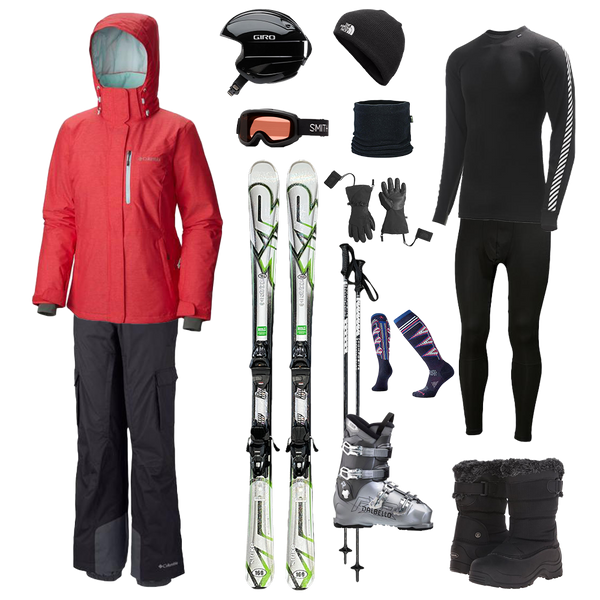 SB Rentals Columbia The Works Package - Women's Ski