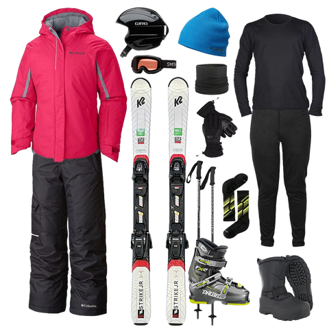 Columbia The Works Package w/ Pants - Girl's Ski