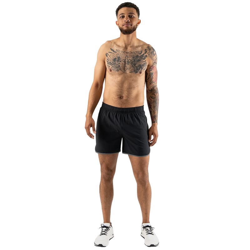 Go For It 5" Short, Rabbit Gor For It 5" Short 015-Black front