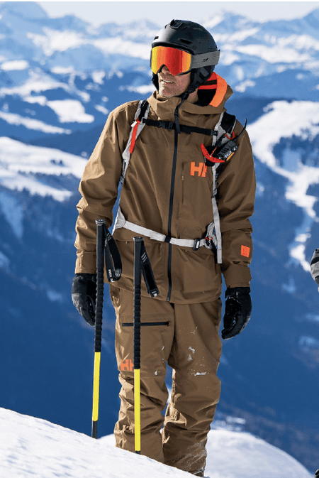 The Emiko Jacket & the Ullr D Bib Shell Pant