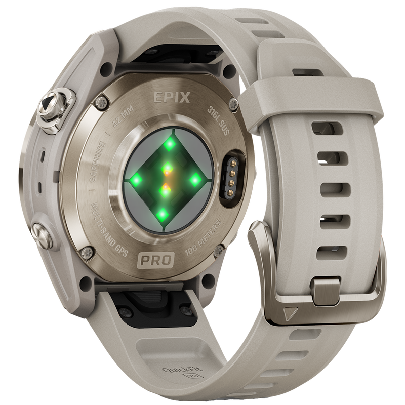 Epix Pro Gen 2 - 42mm - Sapphire Soft Gold – Sports Basement