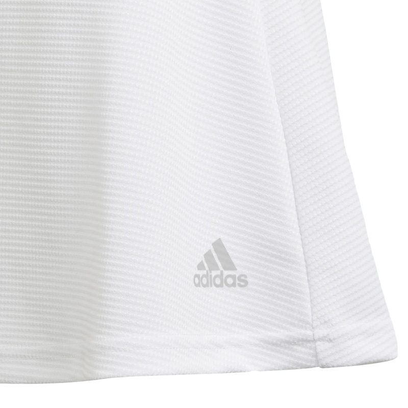 Youth Club Skirt, Adidas Youth Club Skirt logo detail.