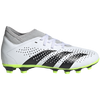 Adidas Youth Predator Accuracy.4 S FxG White/Lucid Lemon outside right profile