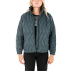 Jetty Women's Basecamp Packable Jacket Tidal front unzipped