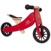 Kinderfeets Tiny Tot Cherry Red balance bike