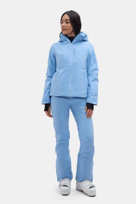 The Lawrence Jacket in Forget-Me-Not & the Alessandra Pant in Forget-Me-Not