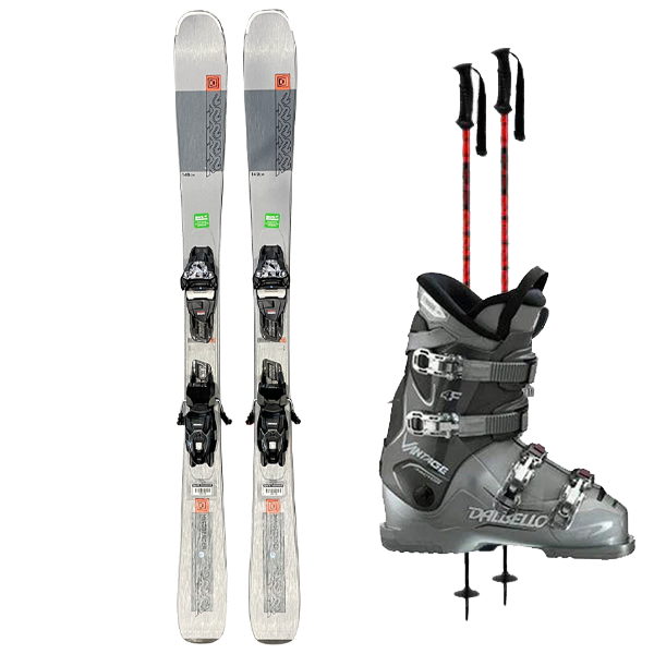 K2 Men's Mindbender RX Sport Ski Package alternate view