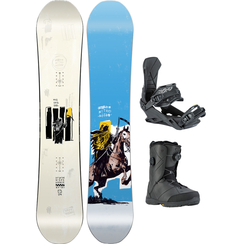 Nitro T1 Demo Snowboard Package – Sports Basement