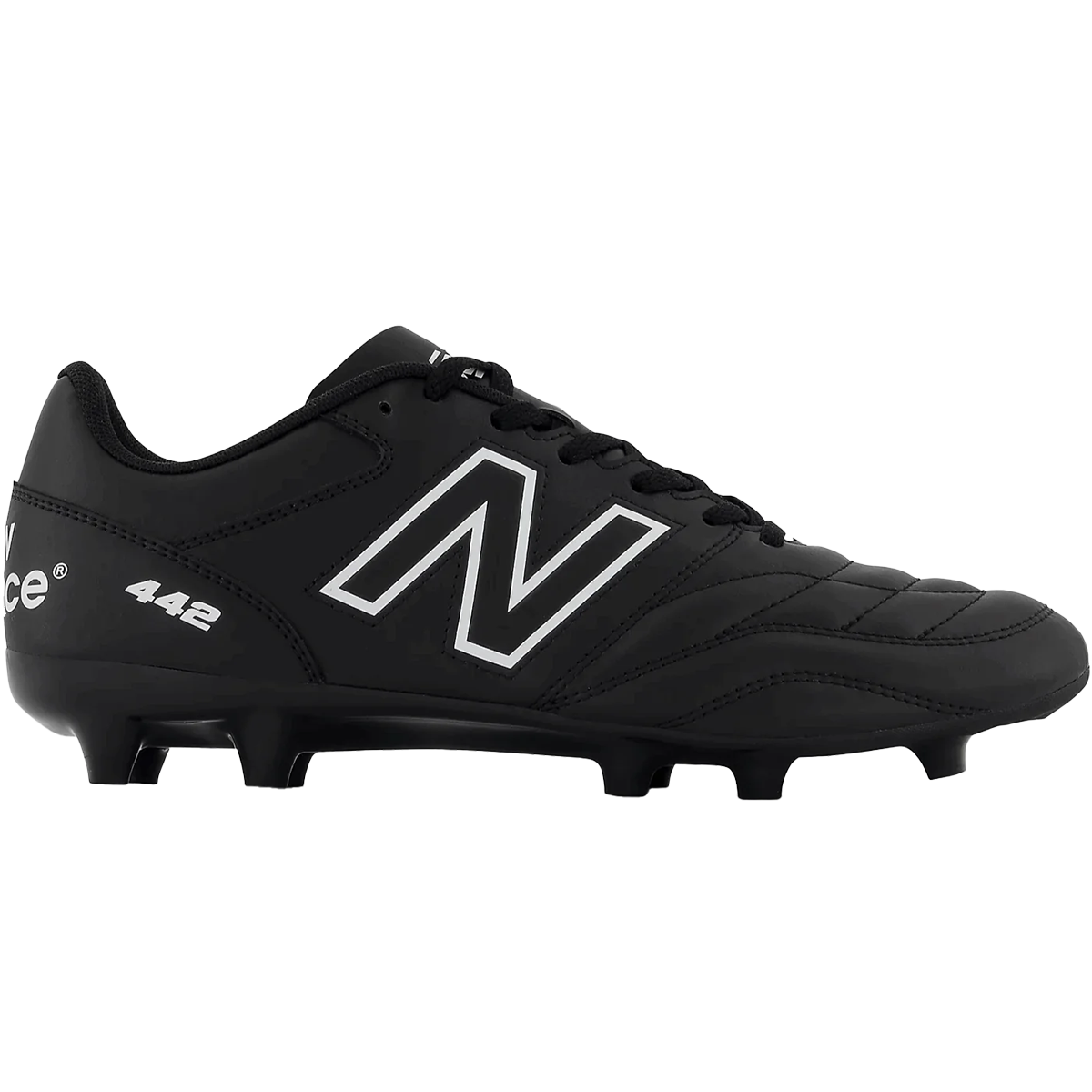 New Balance 442 V2 Academy FG 2E Wide Black White 9