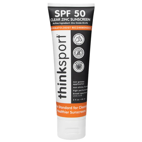 Thinksport SPF 50 Clear Zinc Sunscreen