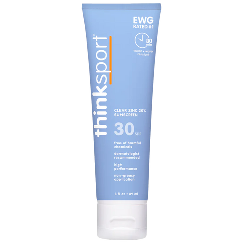 Thinksport Clear Zinc Sunscreen SPF 30