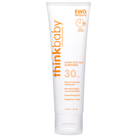 Thinkbaby SPF 30 Clear Zinc Sunscreen