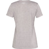 Under Armour Women's Tech Twist SS V-Neck 014-Halo Grey