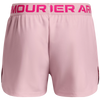 Under Armour Youth Play Up Solid Shorts 676-Pink Sugar back