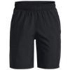 Under Armour Youth UA Woven Graphic Short 003-Black/White Front