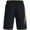 Under Armour Youth UA Woven Graphic Short 006-Blk/Lime Surge back