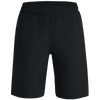 Under Armour Youth UA Woven Graphic Short  006-Blk/Lime Surge front