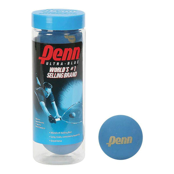 Penn Ultra Blue Racquetballs (3-Ball Can), Featured Image