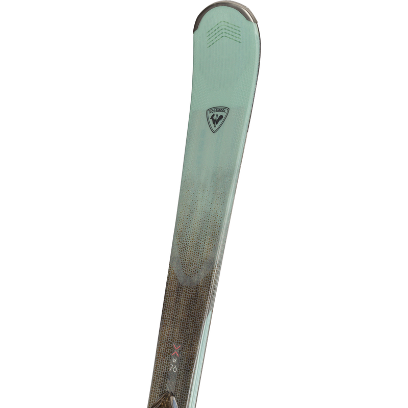 Women's Experience W 76 Ski with Xpress W 10 Bindings, Rossignol Women's Experience W 76 Ski with Xpress W 10 Bindings tip