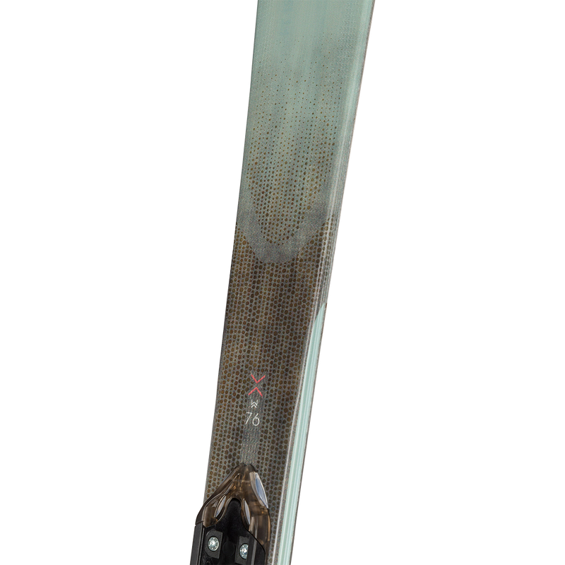 Women's Experience W 76 Ski with Xpress W 10 Bindings, Rossignol Women's Experience W 76 Ski with Xpress W 10 Bindings center graphic