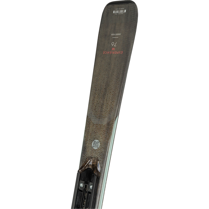 Women's Experience W 76 Ski with Xpress W 10 Bindings, Rossignol Women's Experience W 76 Ski with Xpress W 10 Bindings tail