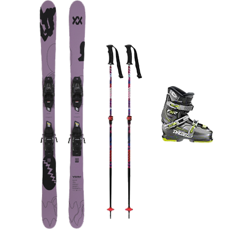 Volkl Kids' Revolt Jr Sport Ski Package, Featured Image