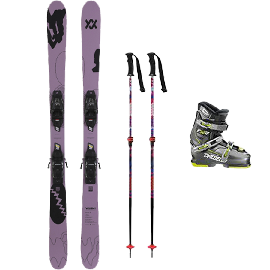 Volkl Kids' Revolt Jr Sport Ski Package alternate view