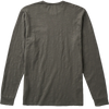 Roark Men's Well Worn Midweight Organic Long Sleeve Tee DKG-Dark Grey back