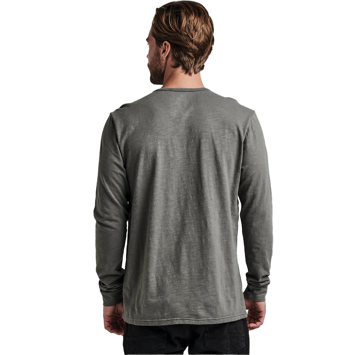Men's Well Worn Midweight Organic Long Sleeve Tee alternate view