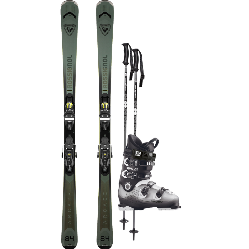 スキー ROSSIGNOL 165cm Radical DEMO β Beta Rossignol Men's Arcade 84 Demo Ski Package – Sports Basement