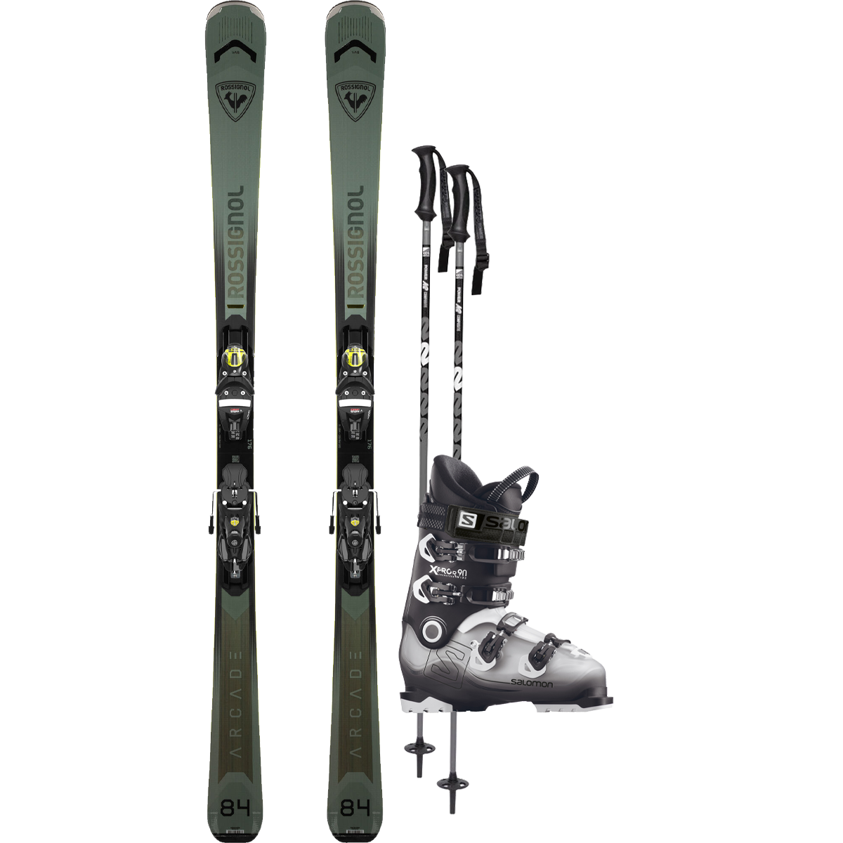 Rossignol Arcade 84 Demo Ski Package – Sports Basement