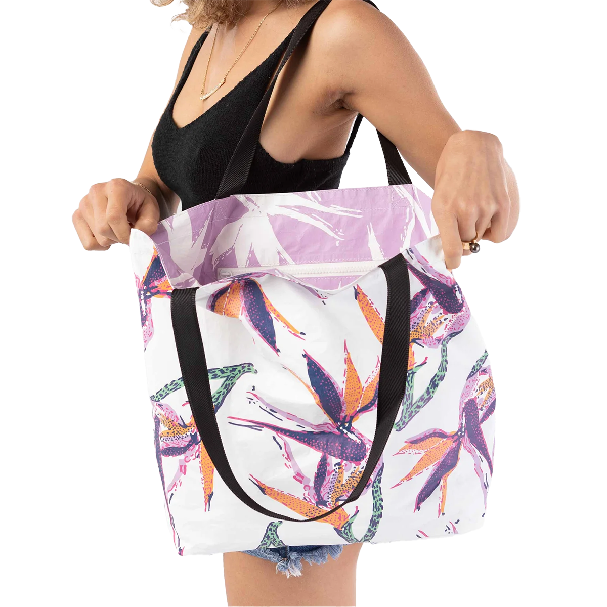 Paradise on Repeat Reversable Tote alternate view