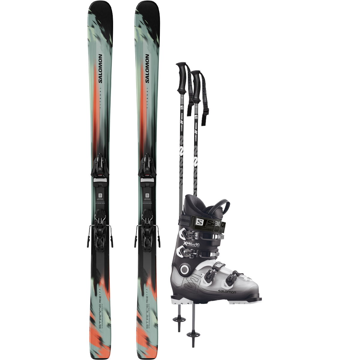 Salomon Stance Pro 82 Demo Ski Package – Sports Basement