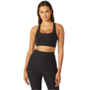 Beyond Yoga Women's Spacedye In A Twist Bra Darkest Night