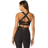 Beyond Yoga Women's Spacedye In A Twist Bra Darkest Night back