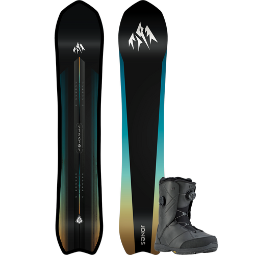 Jones Snowboards Stratos Premium Snowboard Package – Sports Basement