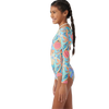 O'Neill Youth Nina Abstract Twist Back Surf Suit MUL-Multi Colored left