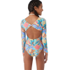 O'Neill Youth Nina Abstract Twist Back Surf Suit MUL-Multi Colored back