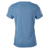 Adidas Youth Club Tennis T-Shirt Altr Blue/Wndr Mauve Alt View Back