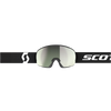 Scott Sphere OTG AMP Pro Mineral Black/White + Amp Pro White Chrome goggle with strap flat