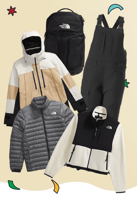 DEALS ON ALL THE NORTH FACE
