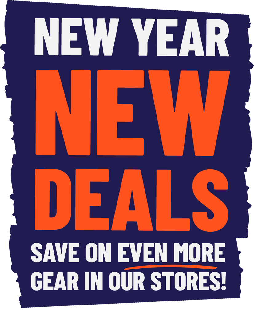 New Year, New Deals! Save on even more gear in our stores!